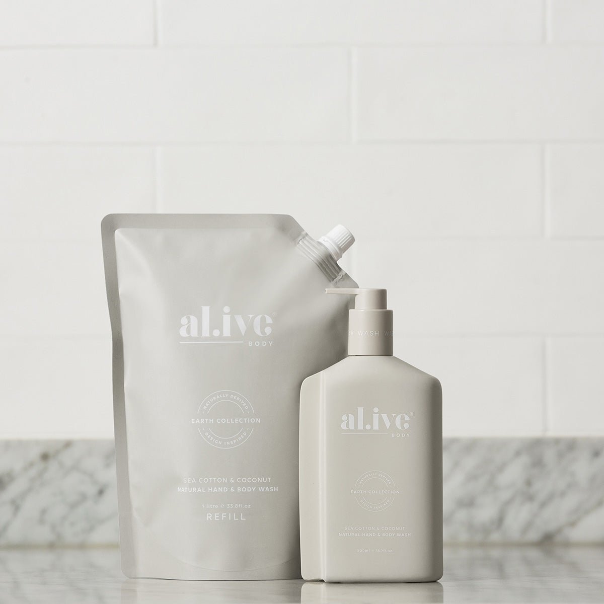 1 Ltr Lotion Refill - Sea Cotton & Coconut