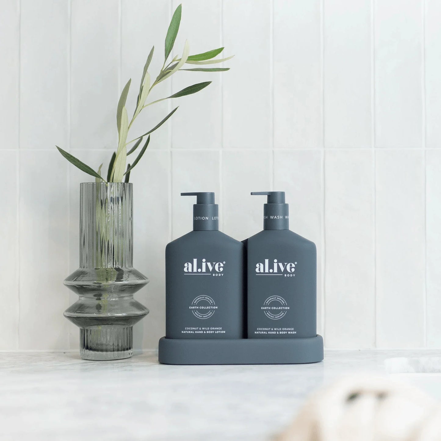 al.ive body Wash & Lotion Duo - Coconut & Wild Orange