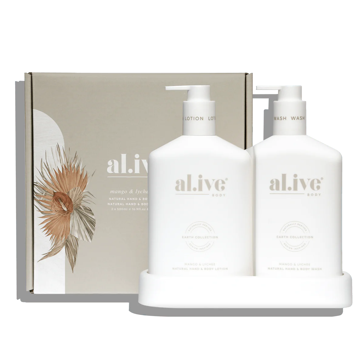 al.ive body Wash & Lotion Duo - Mango & Lychee