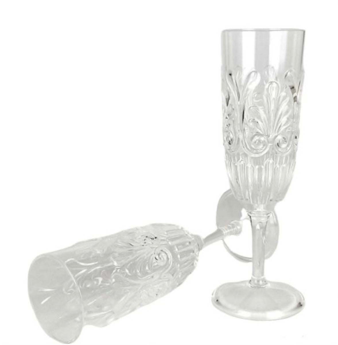 Clear Acrylic Champagne Flute