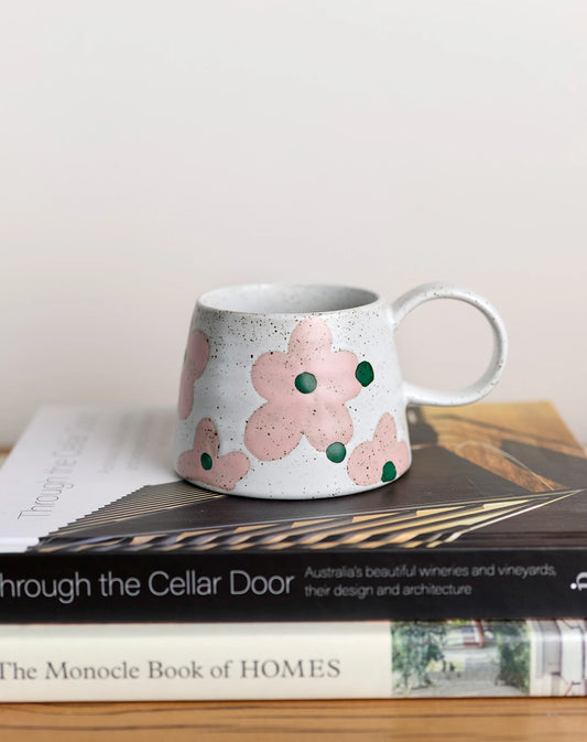 Robert Gordon Gracie Large Handled Mug / Flower Garden