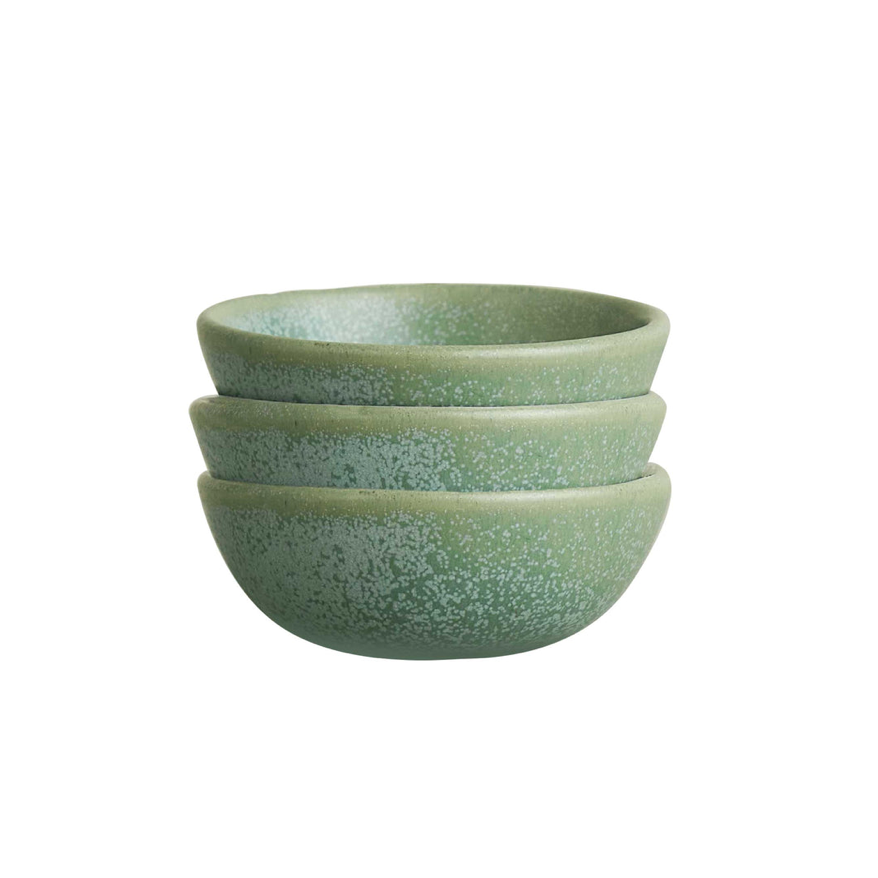 Robert Gordon Condiment Bowl - Moss (Set of 3)