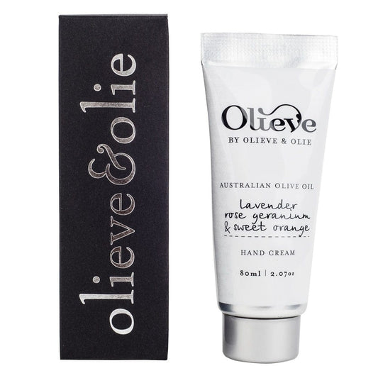 Olieve Hand Cream Lavender, Rose Geranium and Sweet Orange