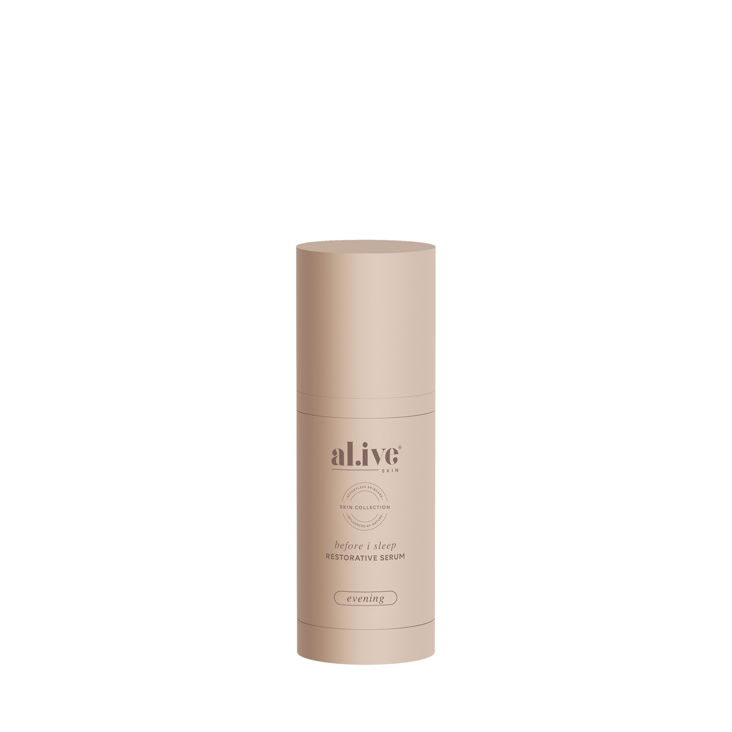 al.ive skin ‘before I sleep’ restorative serum