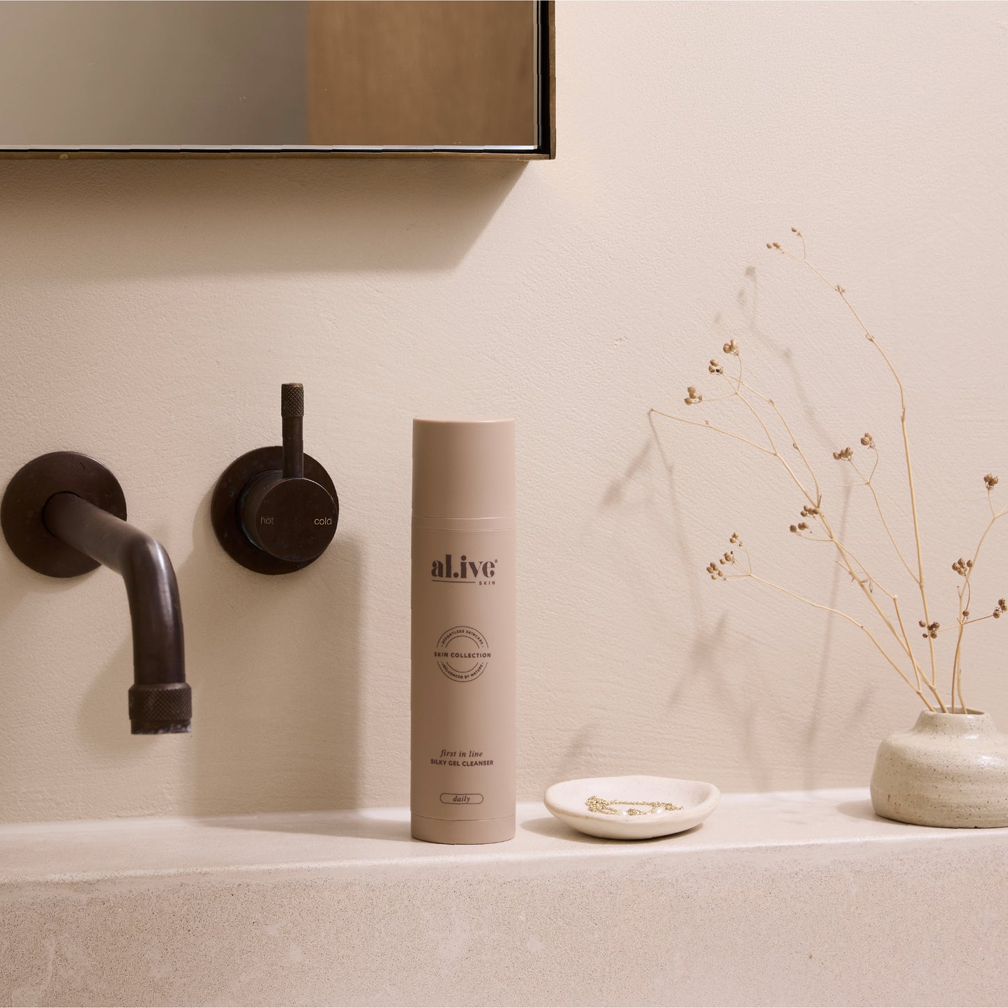al.ive skin silky gel cleanser