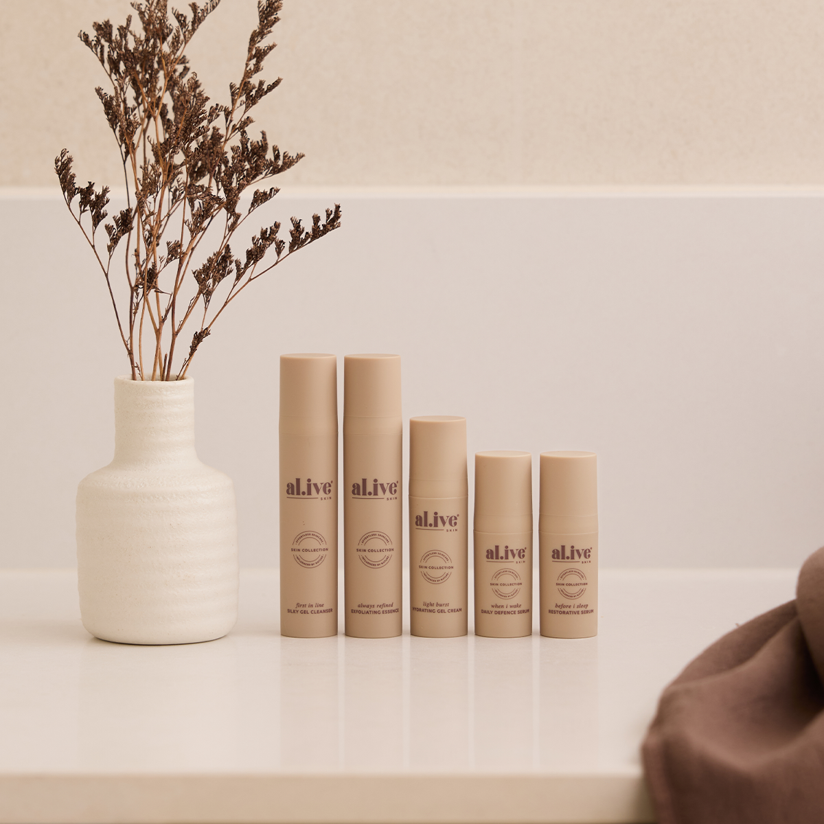 al.ive skin the radiance ritual travel size set