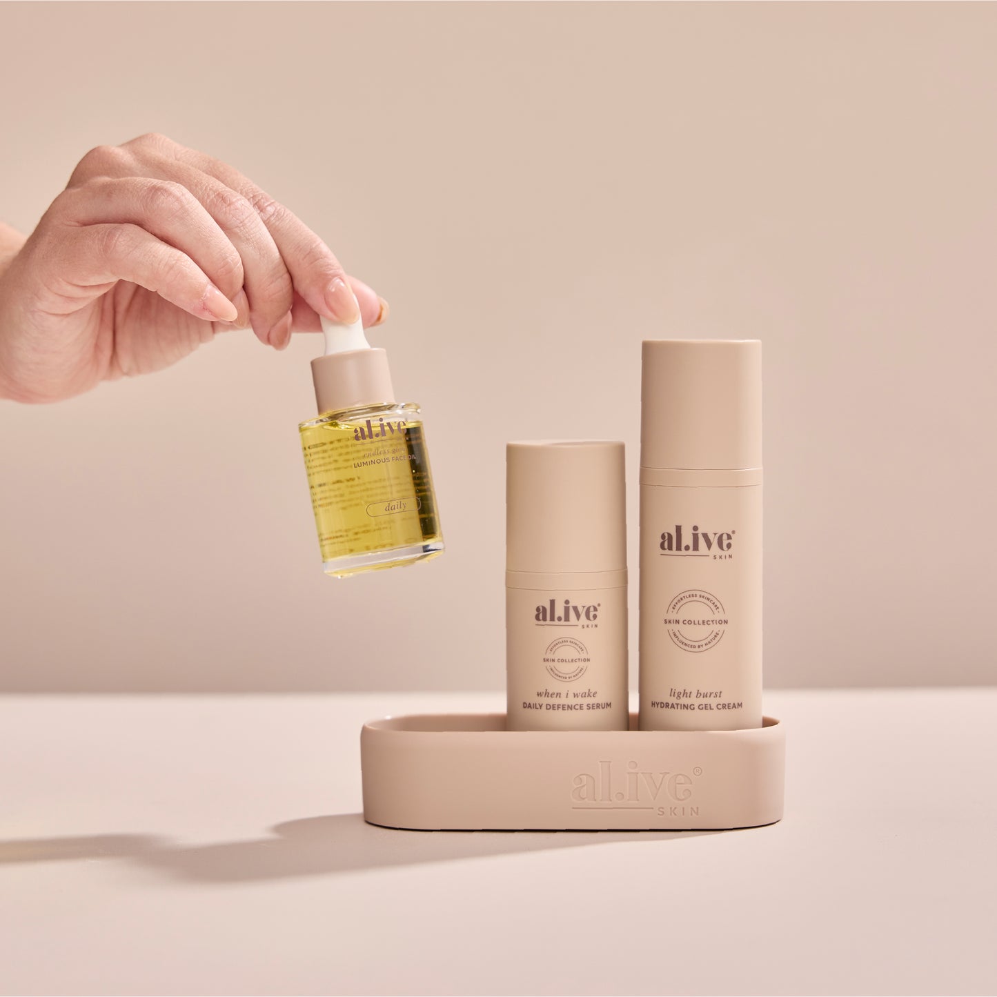 al.ive skin endless glow luminous face oil