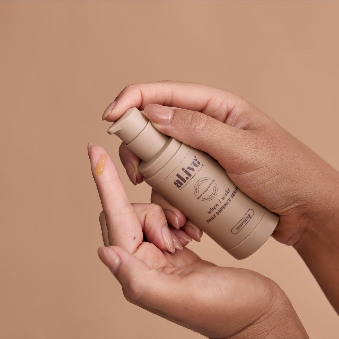 al.ive skin ‘when I wake’ daily defence serum