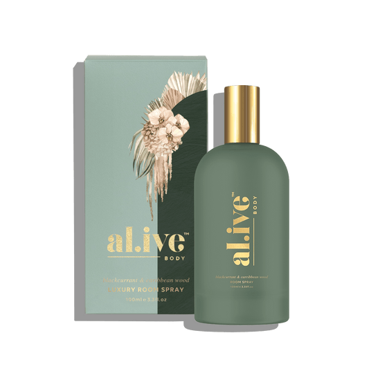 al.ive Blackcurrant & Caribbean Wood Room Spray