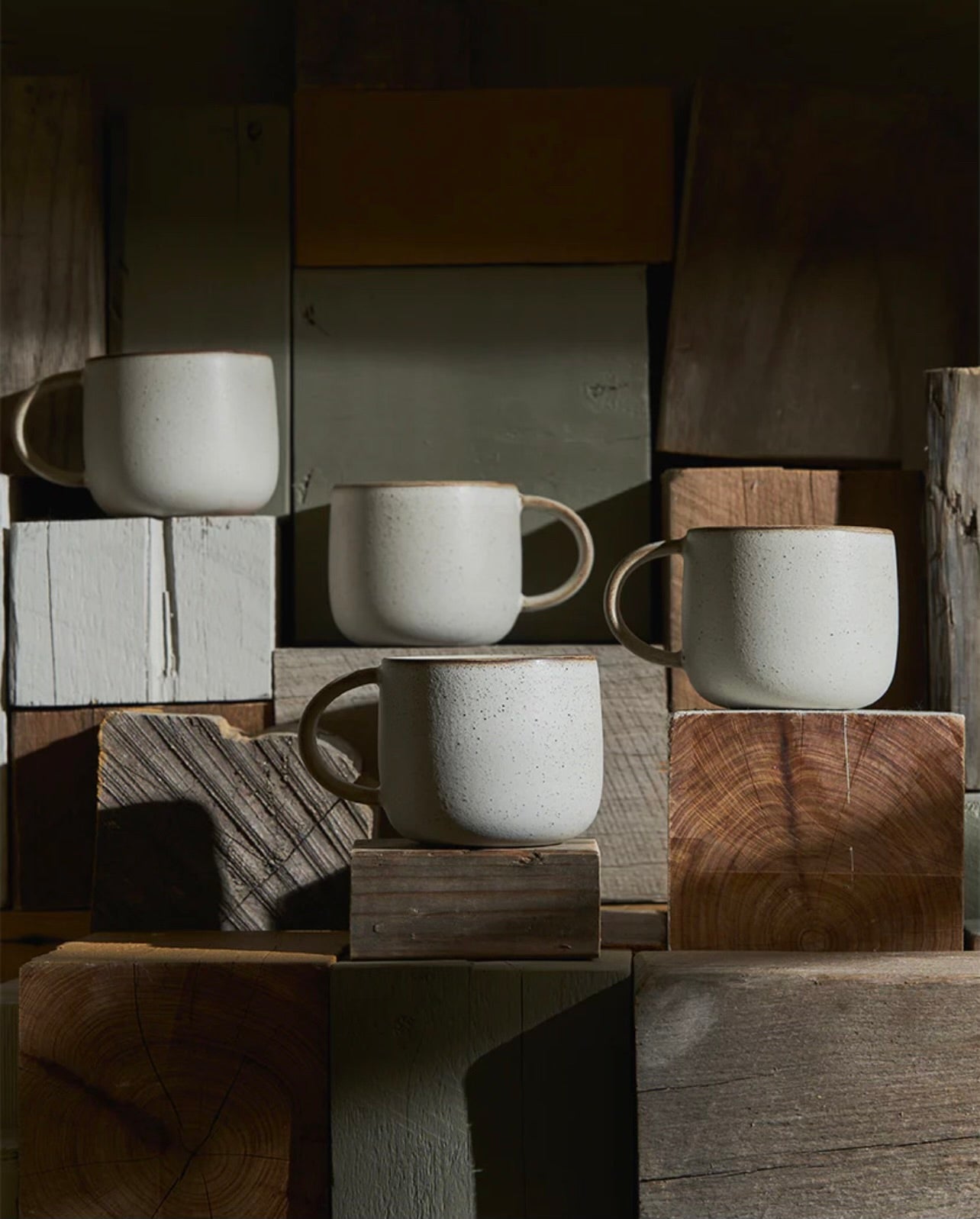 Robert Gordon My Mugs Limestone (Set of 4)